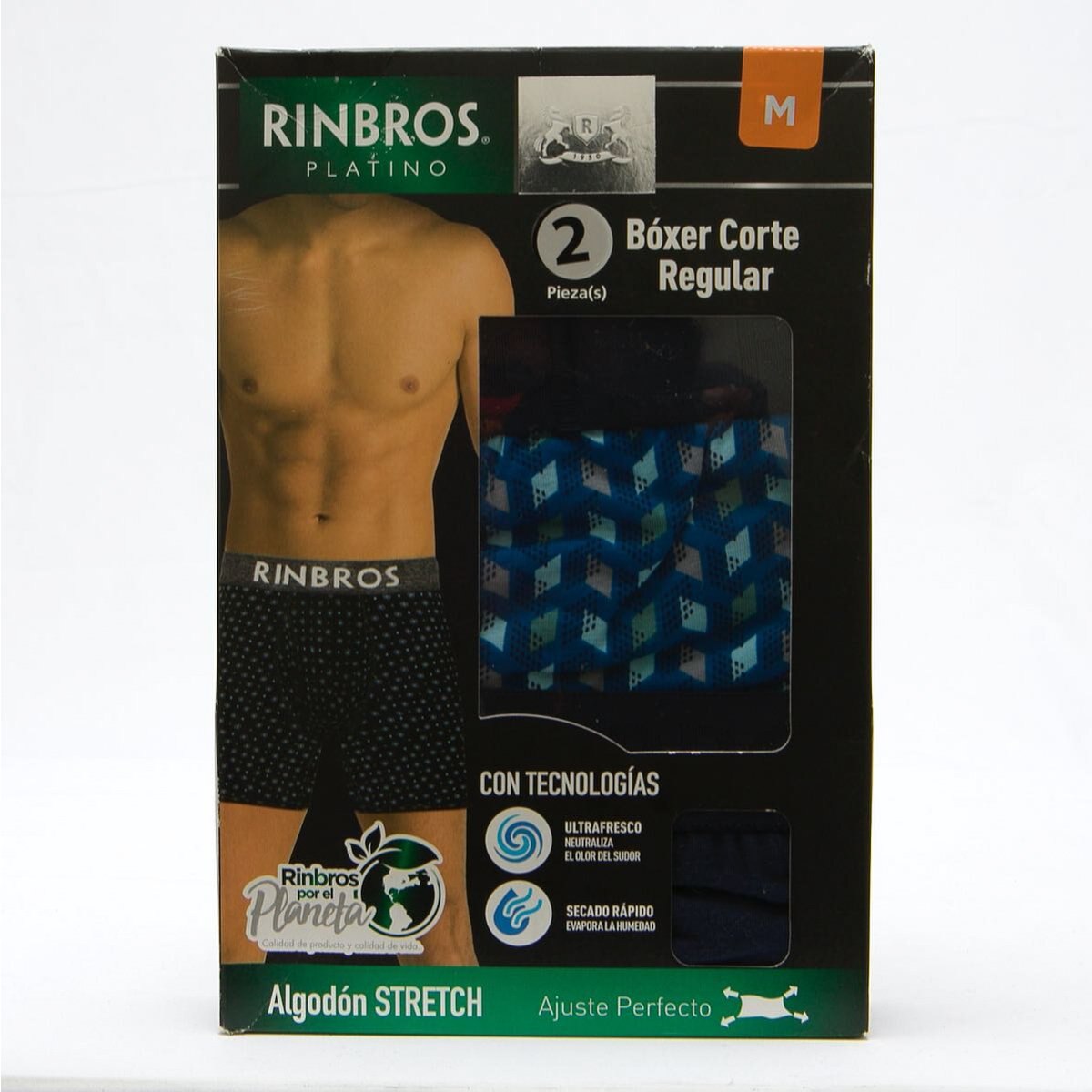 Boxers para Hombre Corte Regular Rinbros