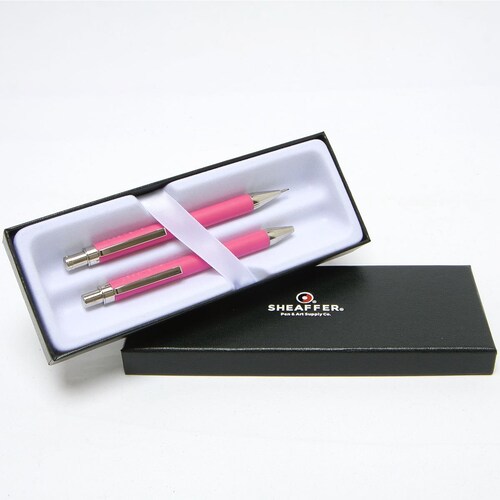 Set de Bolígrafo y Lapicero Rosa Sheaffer