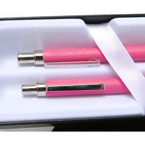 Set de Bolígrafo y Lapicero Rosa Sheaffer
