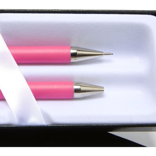 Set de Bolígrafo y Lapicero Rosa Sheaffer