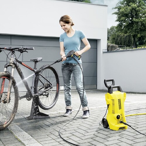 Lavadora Eléctrica 1600 Psi C/ Paro Automático Karcher