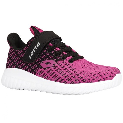 Tenis Perks con Velcro 17-22 Rosa Lotto  para Niña