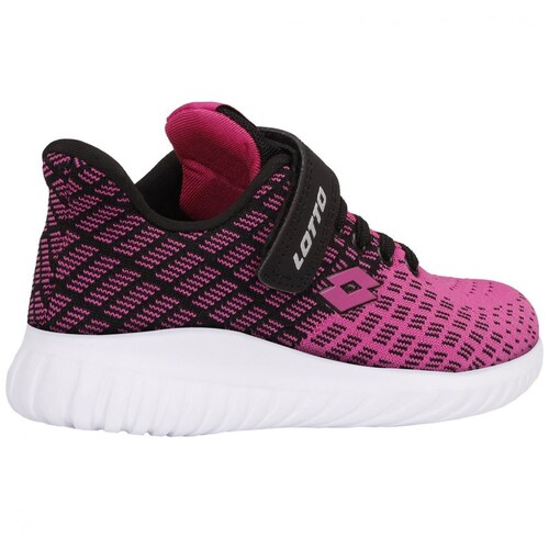 Tenis Perks con Velcro 17-22 Rosa Lotto  para Niña