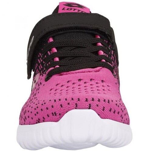 Tenis Perks con Velcro 17-22 Rosa Lotto  para Niña