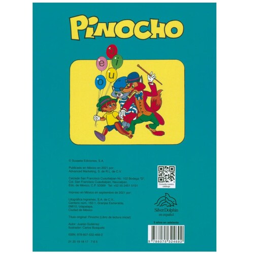 Iniciación a la Lectura Pinocho