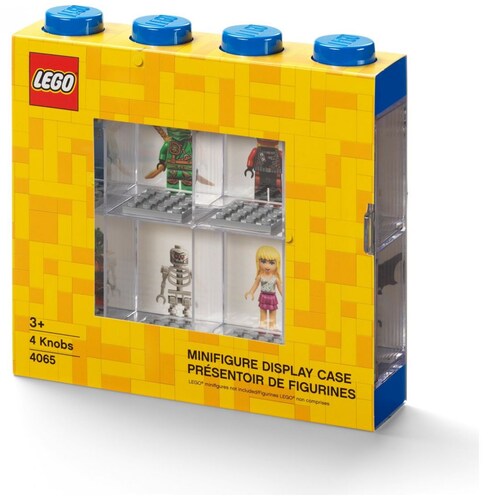 Lego Display Case 8 Minifigure    Azul