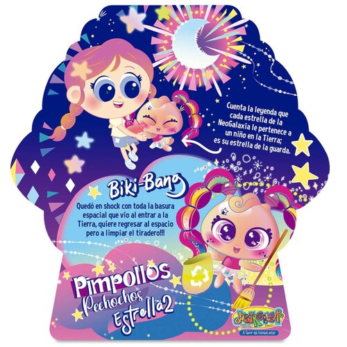 Muñeco Ksi - Merito Bebe Biki-Bang Estrella2 Distroller