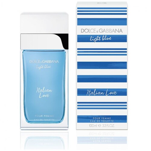 Fragancia Dolce & Gabbana Light Blue Italian Love Forever Edt 100 Ml para Mujer
