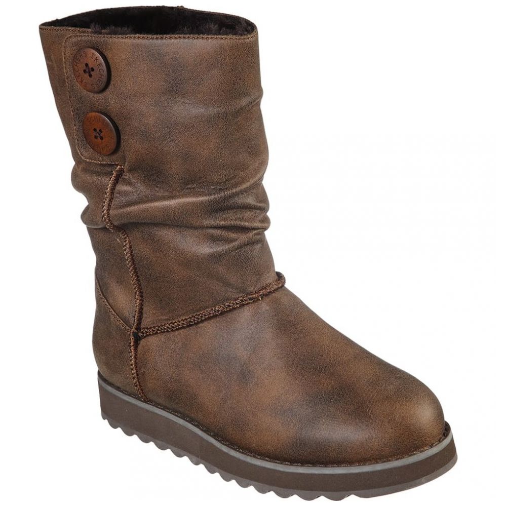 Botas de best sale cuero skechers