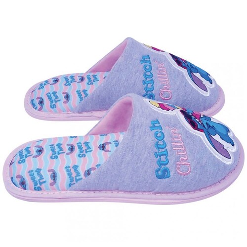 Pantufla Stich Lila Arra
