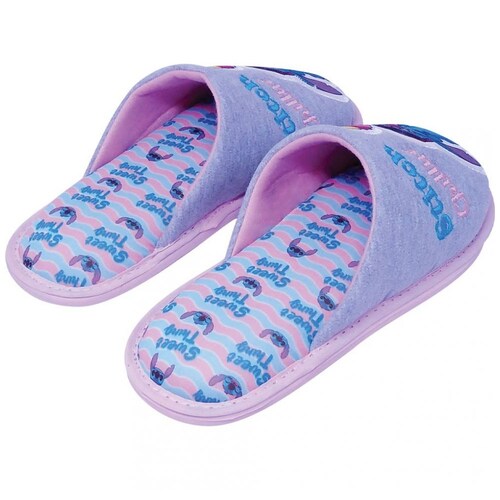 Pantufla Stich Lila Arra