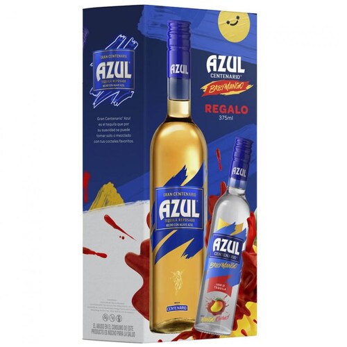 Tequila Centenario Azul 950 Ml + Baby Mango 375Ml