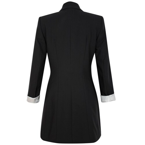Saco Basel Cuello Solapa Diseño Liso