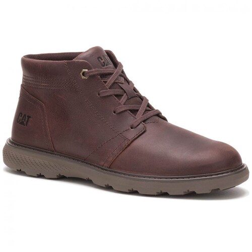 Bota Piel Café Caterpillar para Hombre
