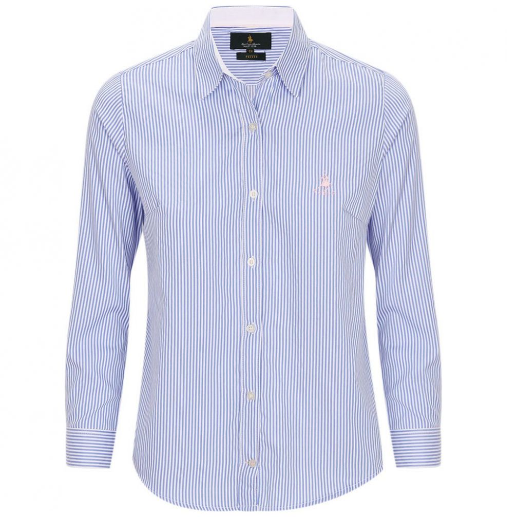 Camisa polo cheap rayas azules