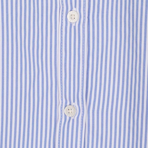 Camisa a Rayas Azul Manga Larga Royal Polo Club para Mujer Petite
