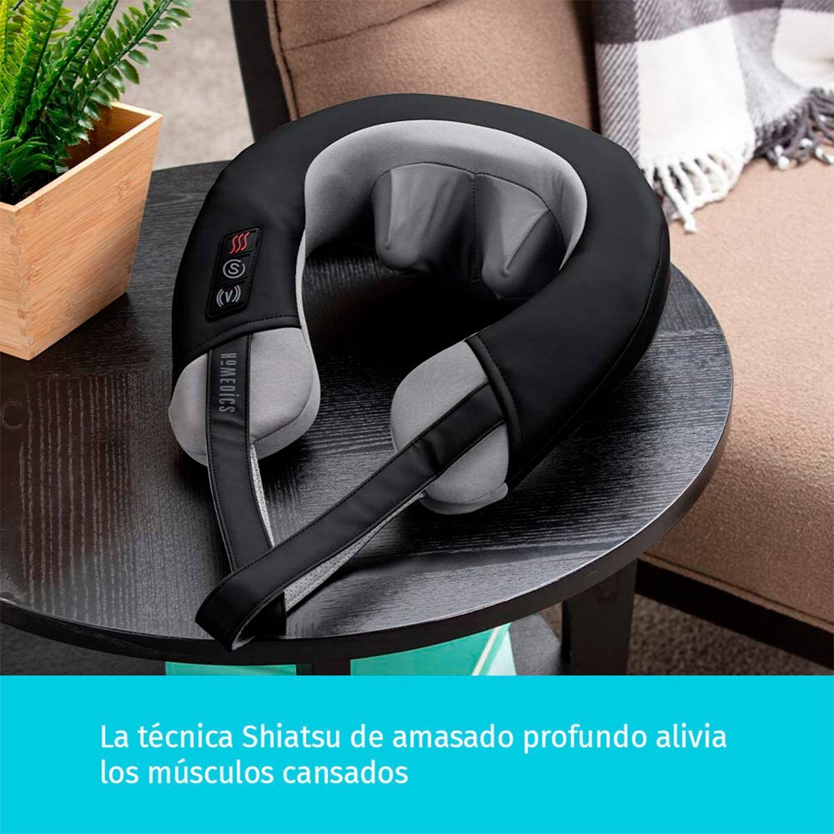 Masajeador cuello online shiatsu