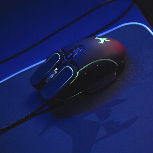 Mouse Gamer Stf C/ Luz Abysmal Arsenal Extreme