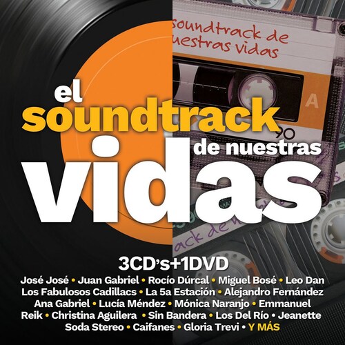 3Cds + Dvd Varios el Soundtrack de Nuestras Vidas