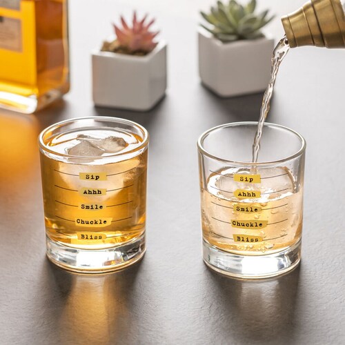 Vasos 5 Etapas de la Felicidad Kikkerland
