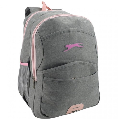 Mochila Gris Rosa Slazenger  Slx-00146D
