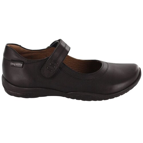 Zapato Escolar de Niña con Velcro Y Suela Antiderrapante 15 - 17 Café Coqueta