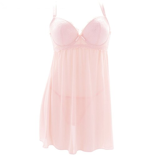 Baby Doll de Encaje Copa Preformada Couture