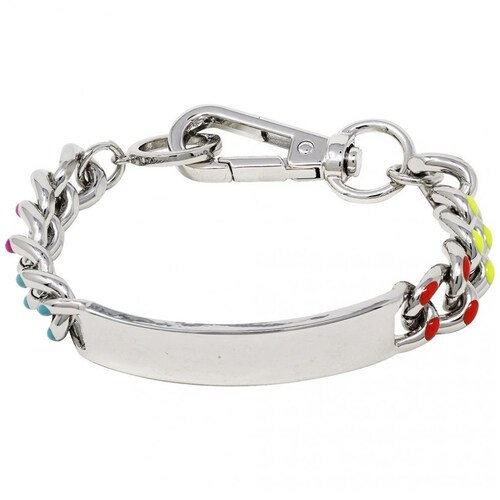 Pulsera Gruesa Plata Steve Madden