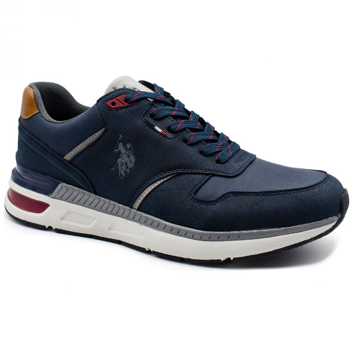 Tenis Azul Us Polo Assn para Hombre