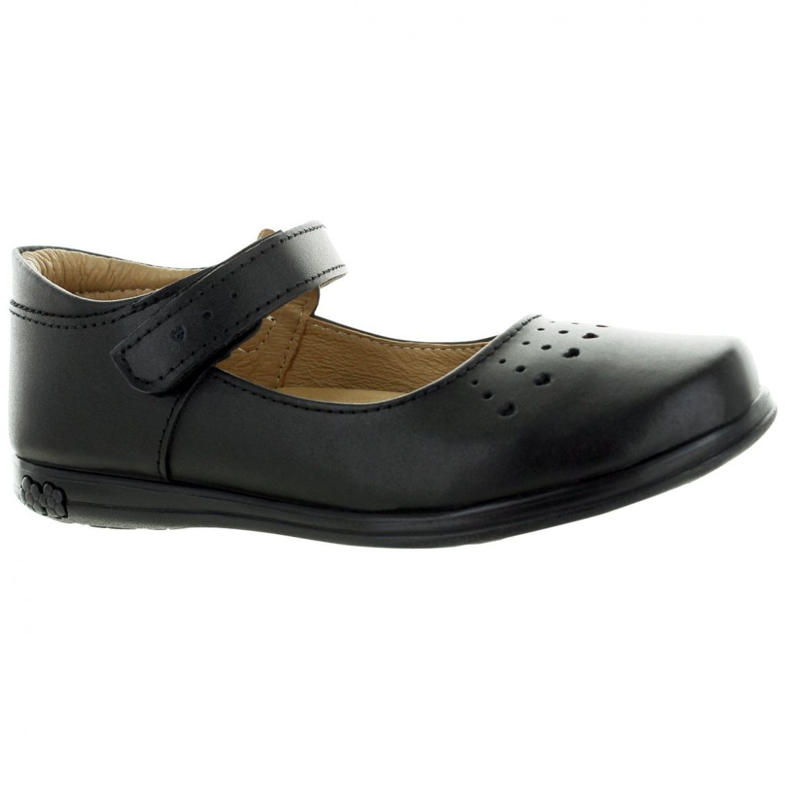 Zapato Escolar 15-18 Negro Mini Burbujas para Niña