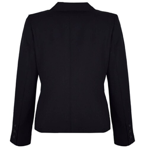 Saco Básico con un Botón Manga Larga Color Negro Pavla Mint