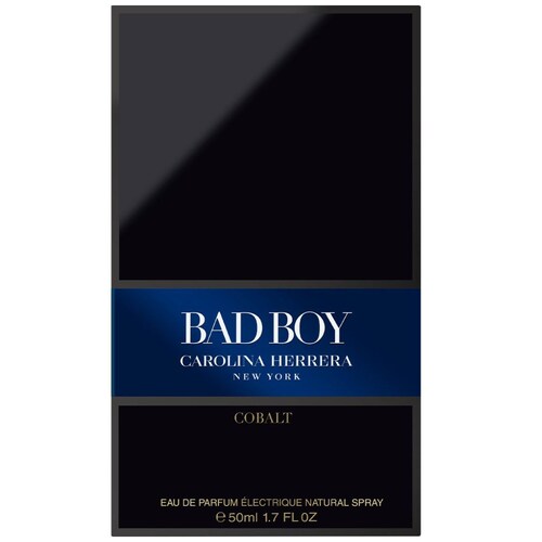 Eau de Parfum Carolina Herrera Bad Boy Cobalt 50Ml para Hombre