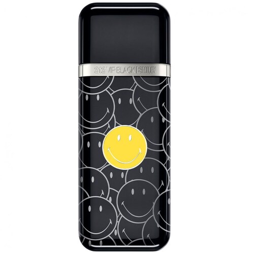 Fragancia para Hombre Carolina Herrera 212 Vip Black Smiley Edp 100Ml