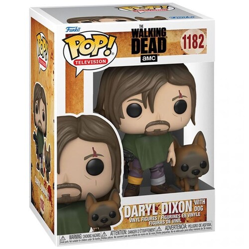 Preventa - Funko Pop The Walking Dead-Daryl W/dog