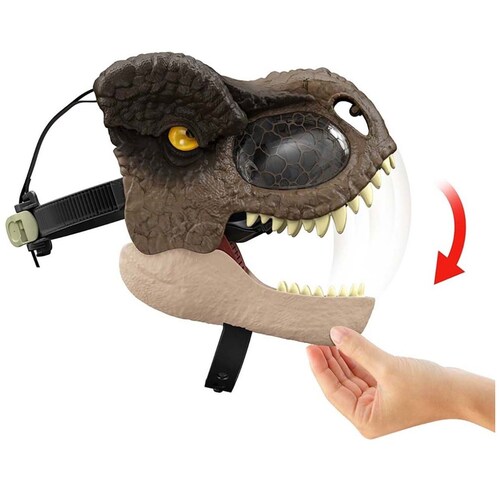 Jurassic World Mascara Muerde Y Ruge de Trex