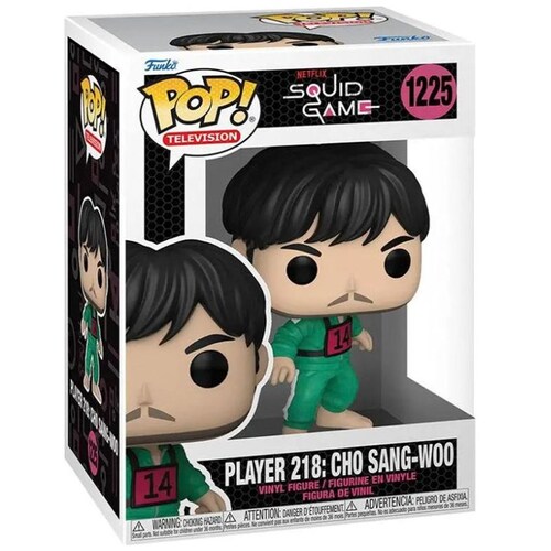 Funko Pop Tv Squid Game - Player 218Cho Sang-Woo
