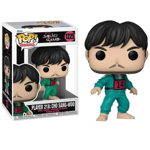 Funko Pop Tv Squid Game - Player 218Cho Sang-Woo
