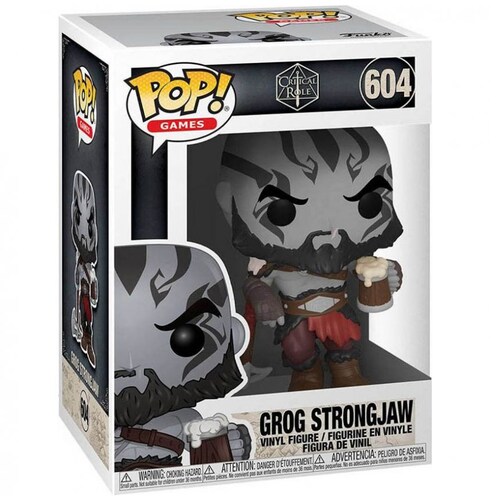 Funko Pop Games Vox Machina Grog Stronggiaw