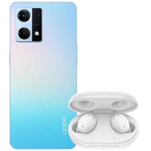 Bundle Celular Oppo Reno 7 Color Azul R9 (Telcel)