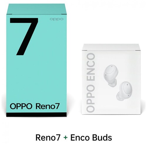 Bundle Celular Oppo Reno 7 Color Azul R9 (Telcel)