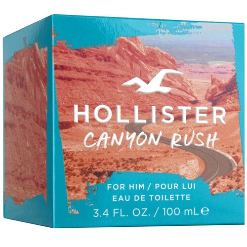Eau de Toilette Hollister Canyon Rush 100 Ml para Hombre