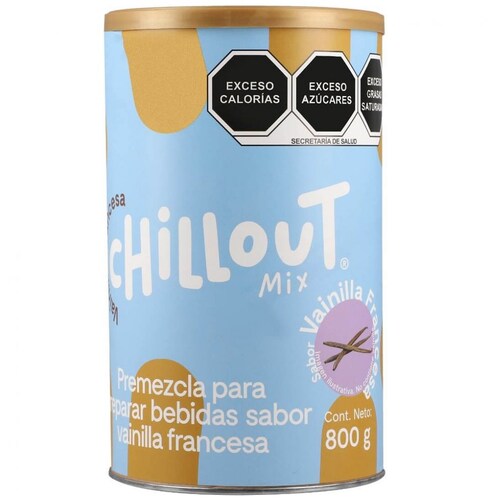 Bebida en Polvo Chillout Mix Vainilla Francesa Bote 800 G