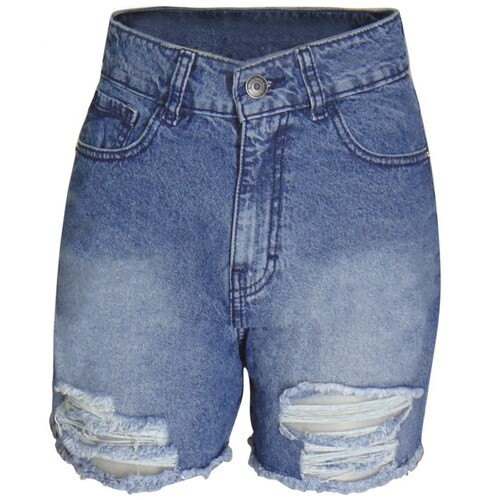 Short Destrucción Cintura Alta Mussa