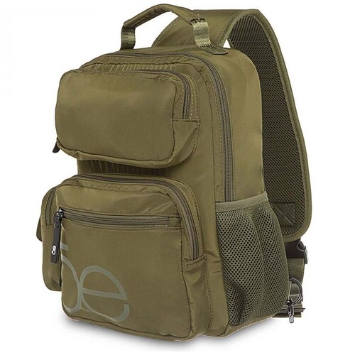 Mochila Tipo Backpack Sirnei Olivo Cloe