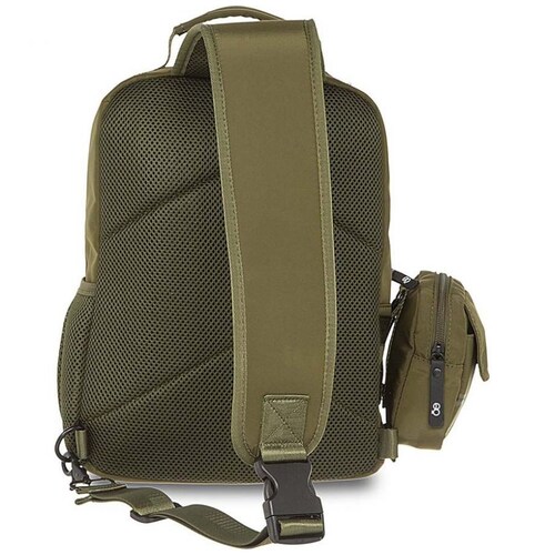 Mochila Tipo Backpack Sirnei Olivo Cloe