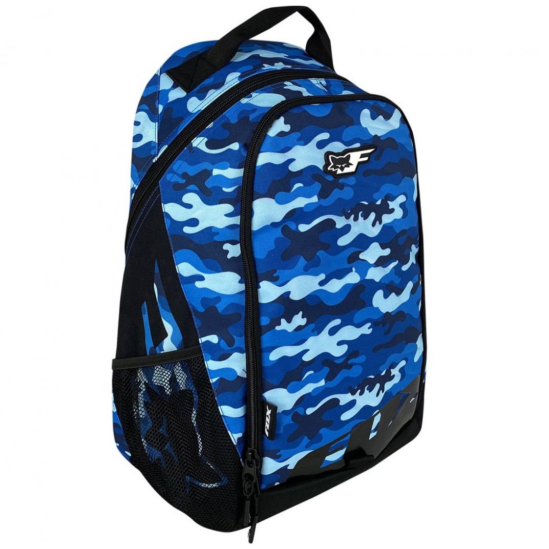 Mochila best sale camuflaje azul