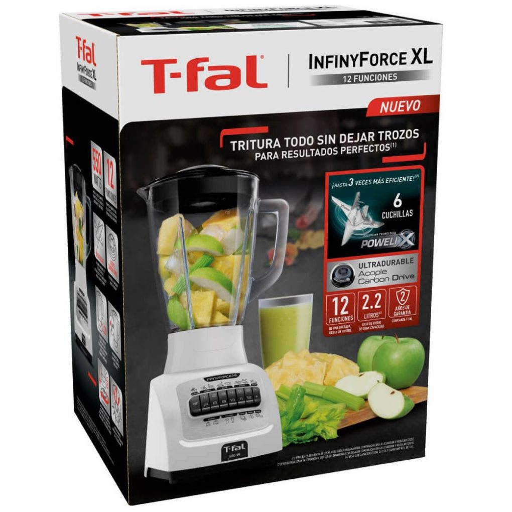 Licuadora tefal infiny force 12 online precio