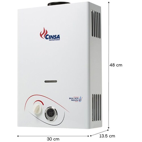 Calentador Cinsa Instantáneo 06 Lp
