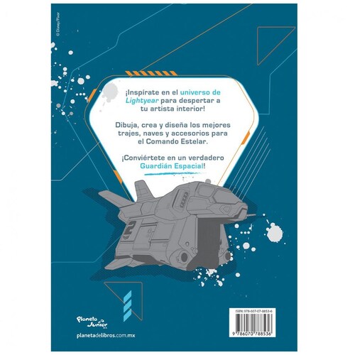 Lightyear. Libro de Arte Y Viajes Espaciales Planeta Junior