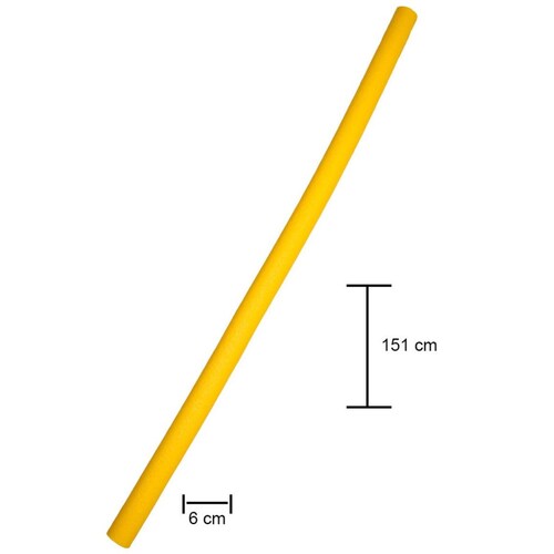 Flotador Amarillo Spaguetti para Nadar de 150 Cm